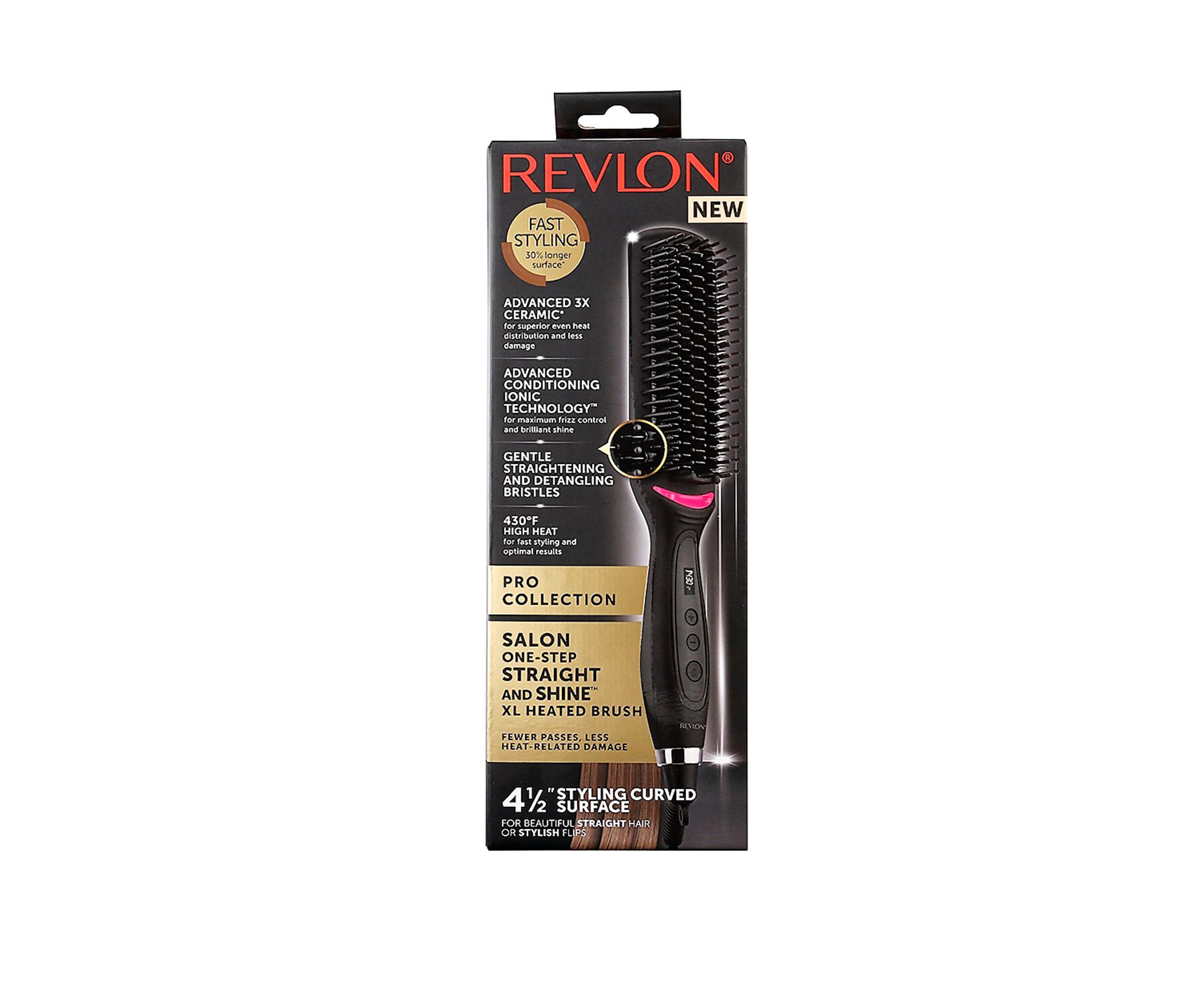 XL Hair Straightening Heated Styling Brush