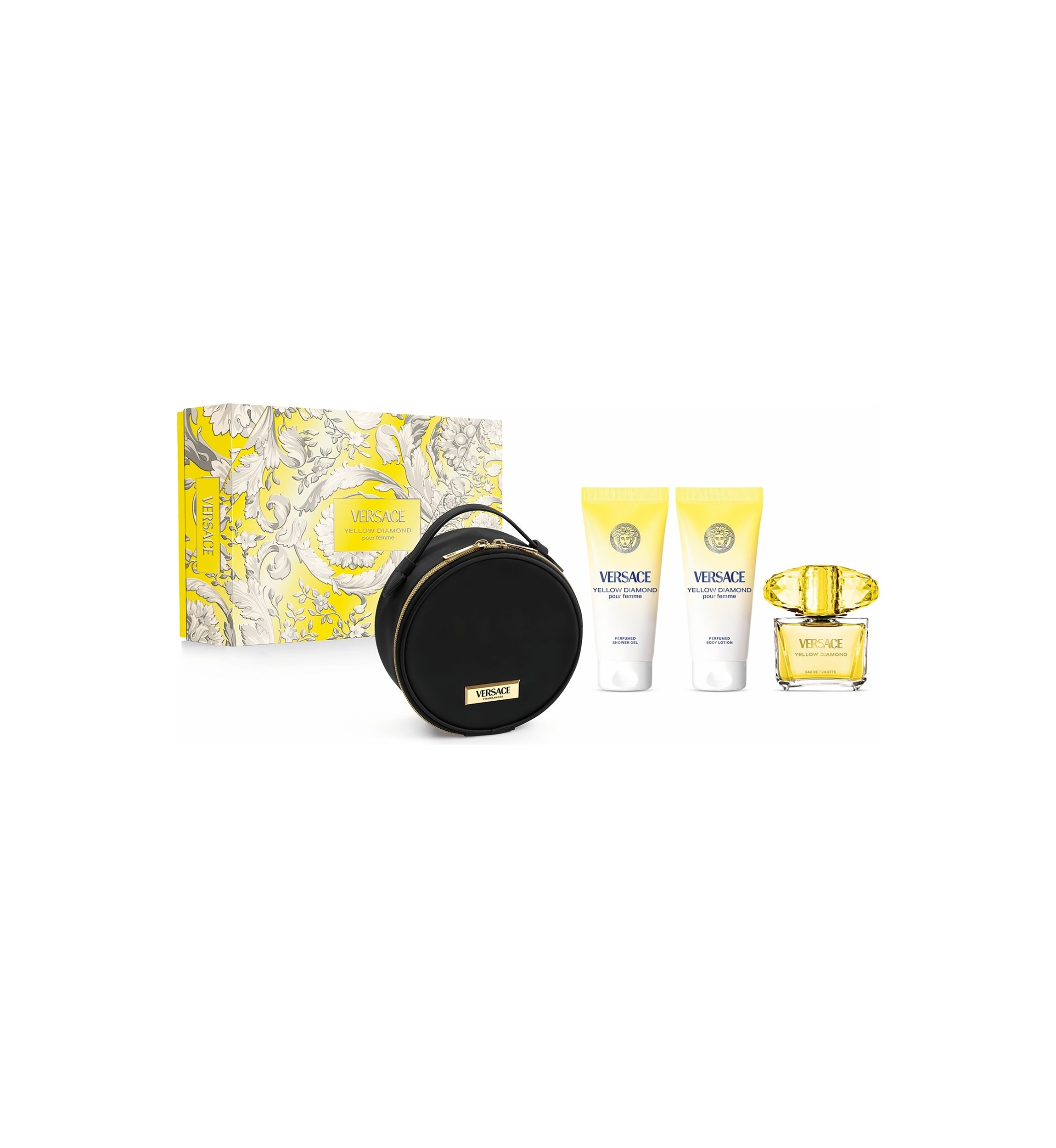 Yellow Diamond 4-Piece Gift Set