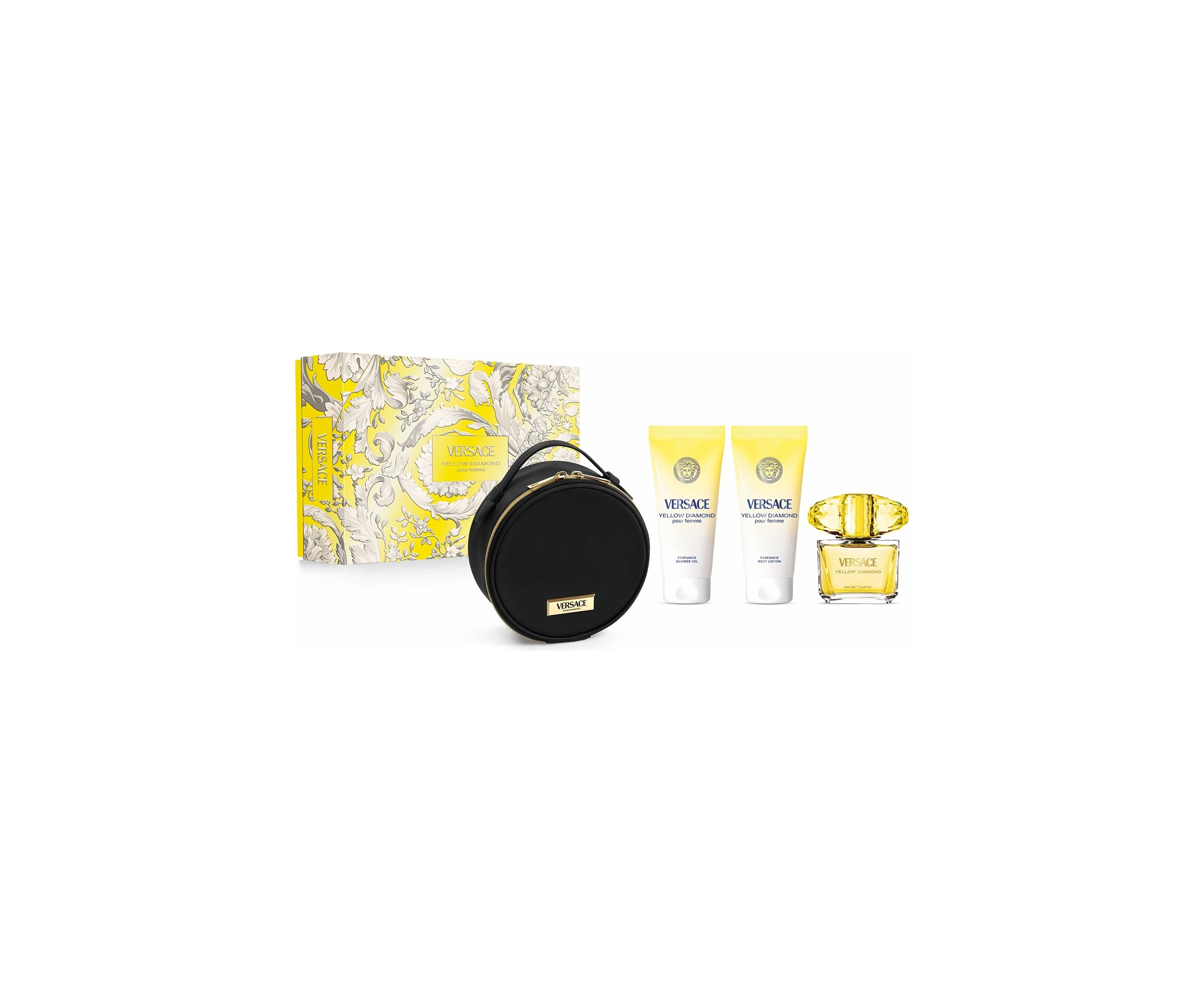 Yellow Diamond 4-Piece Gift Set