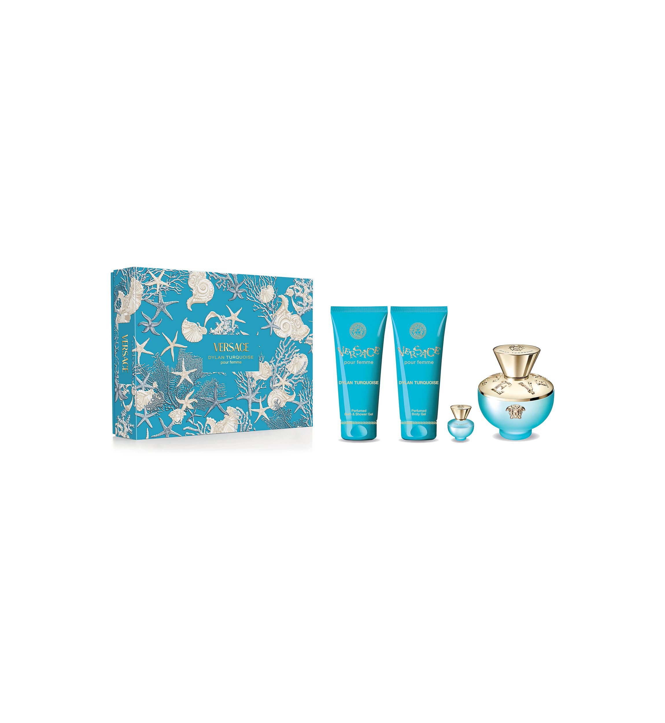 Dylan Turquoise 4-Piece Gift Set