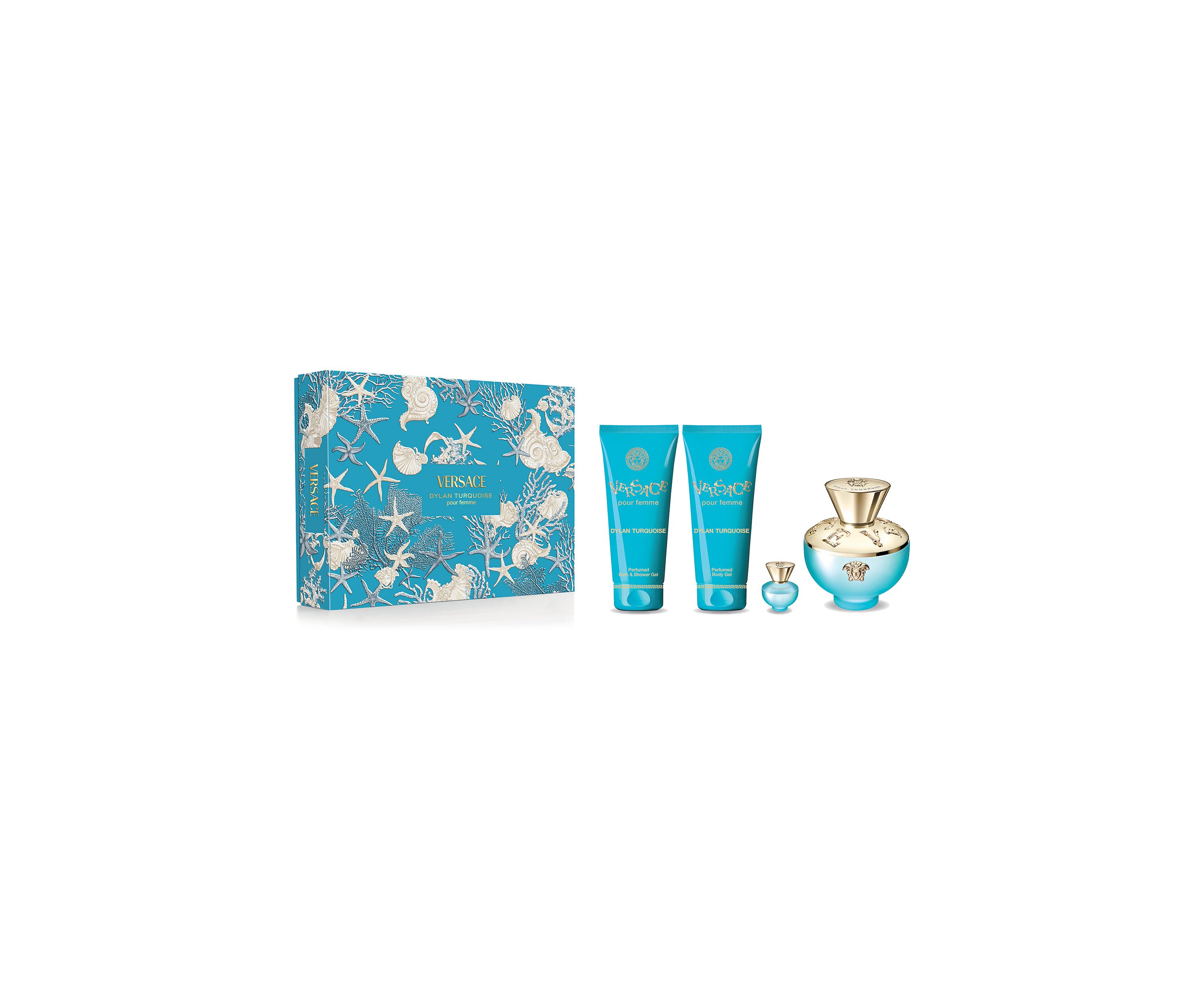 Dylan Turquoise 4-Piece Gift Set
