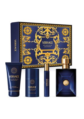 Versace Men's Dylan Blue Pour Homme 4-Piece Set - $206 Value