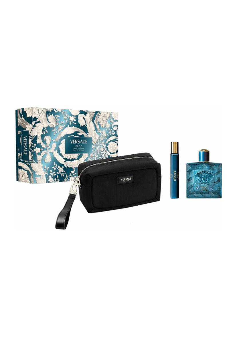 Eros Eau de Parfum 3-Piece Gift Set