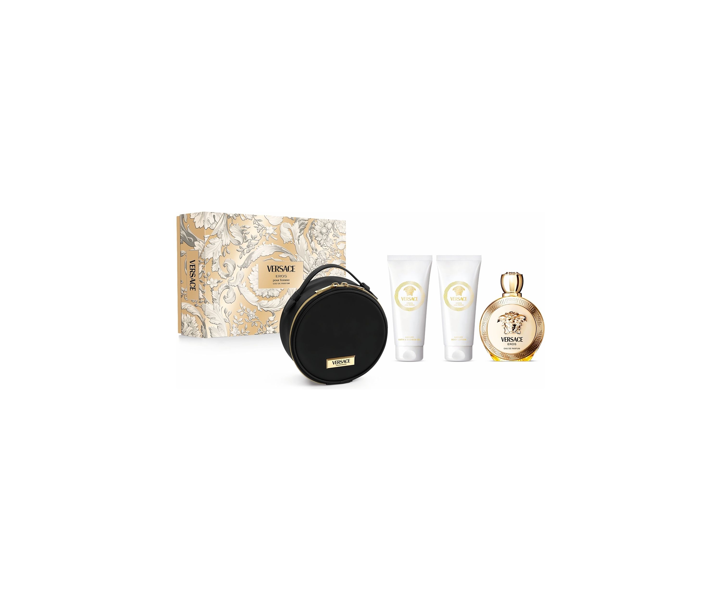 Eros Pour Femme Eau de Parfum 4-Piece Gift Set