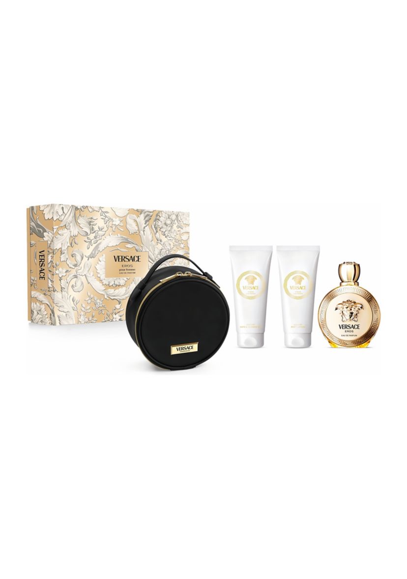 Eros Pour Femme Eau de Parfum 4-Piece Gift Set