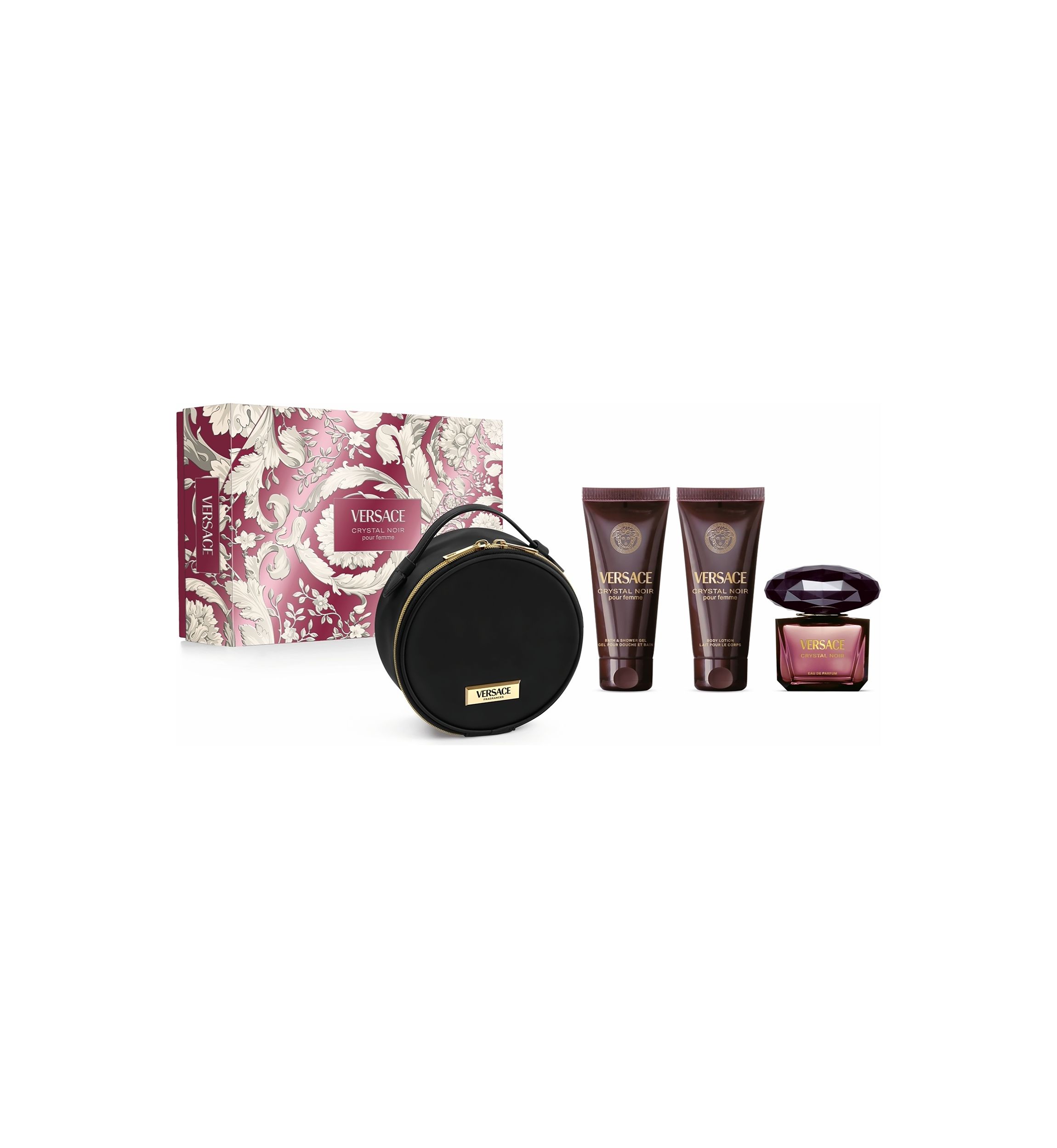 Crystal Noir 4-Piece Gift Set