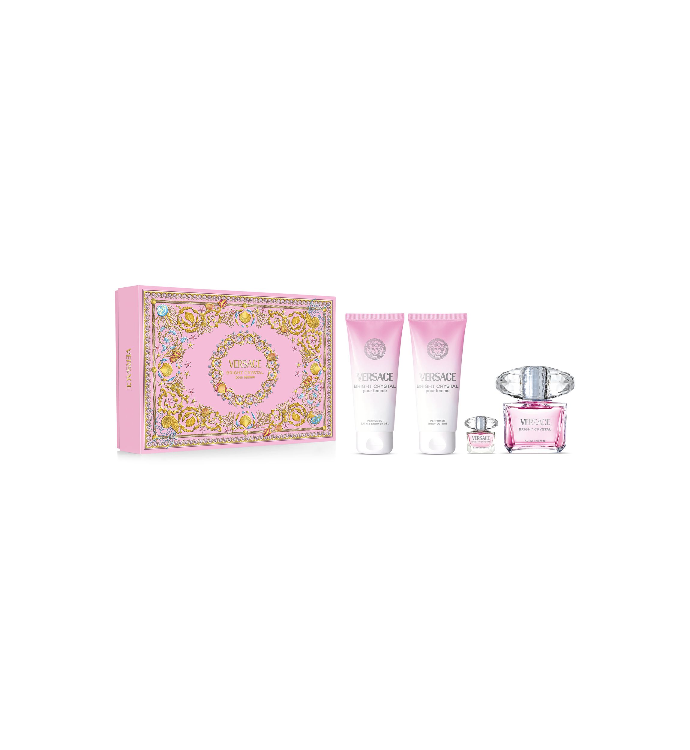 Versace Bright Crystal 4-Piece Gift Set - $200 Value! | Belk