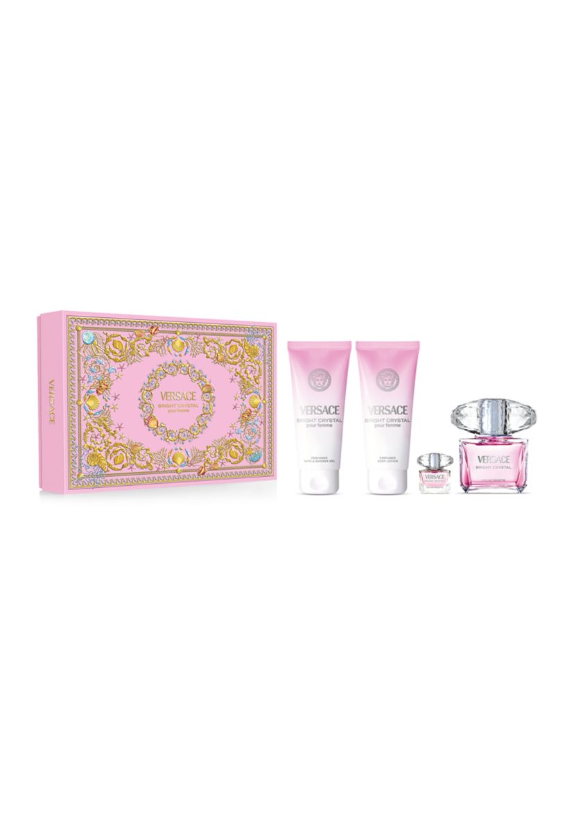 Versace Bright Crystal 4-Piece Gift Set - $200 Value! | Belk
