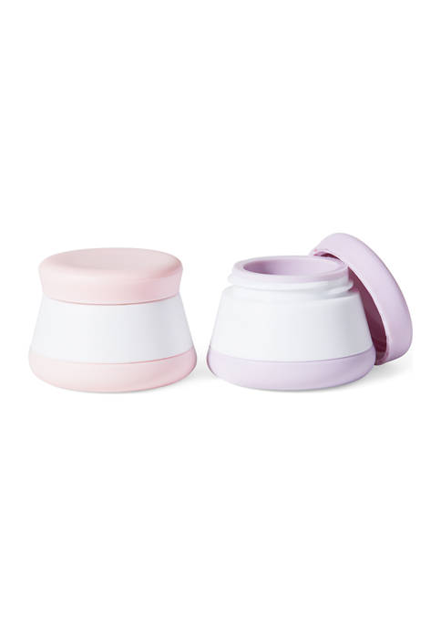 Belk Beauty Silicone Travel Storage Containers