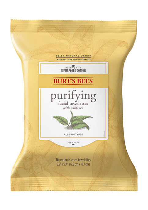 Burt's Bees Facial Cleansing Towelettes White Tea