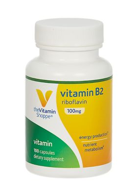 The Vitamin Shoppe® Vitamin B2 Riboflavin - 100 MG (100 Capsules) | belk