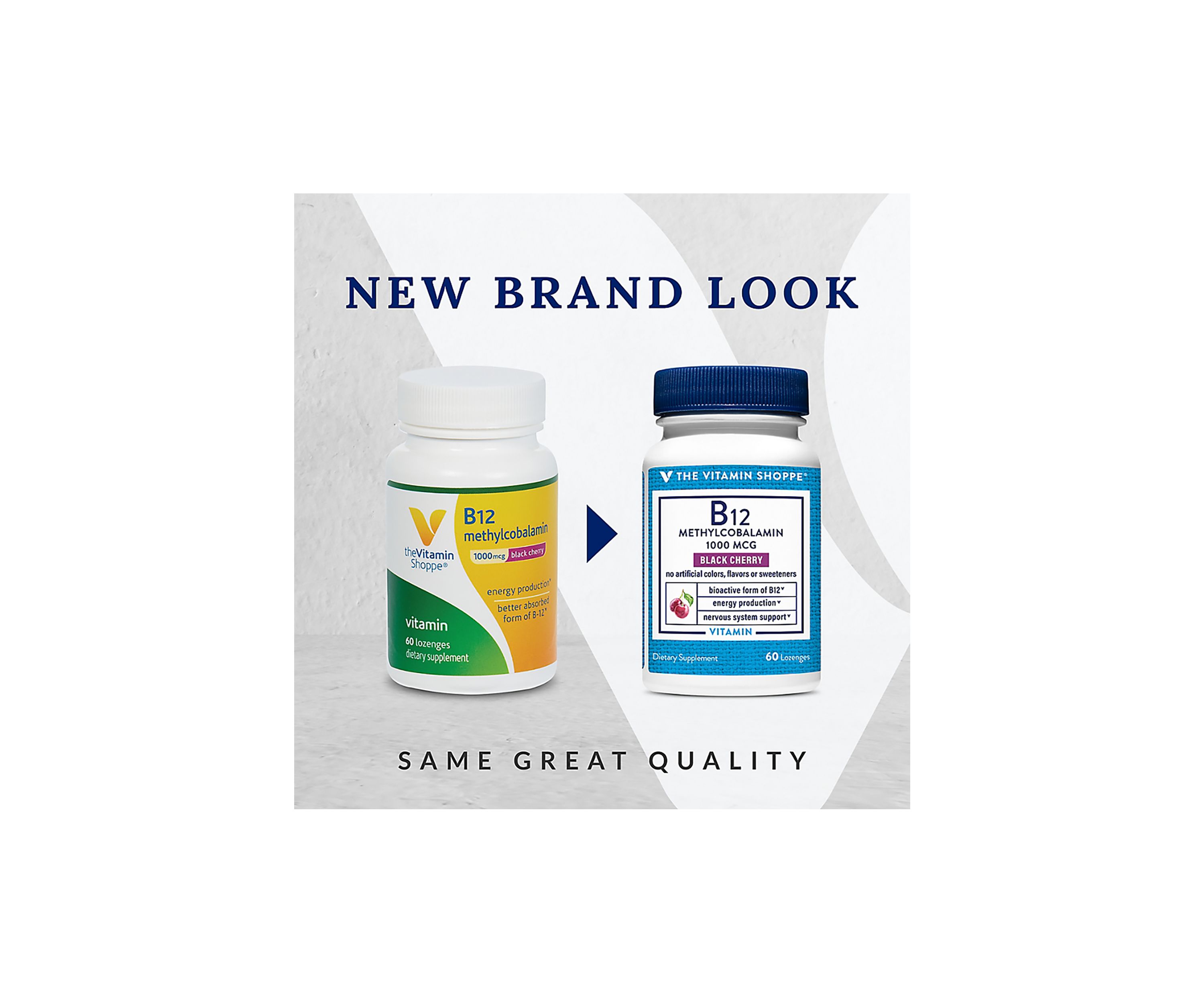 B12 Methylcobalamin - 1,000 MCG - Black Cherry (60 Lozenges)