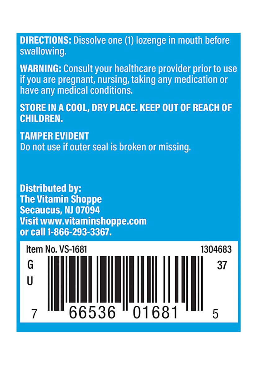 B12 Methylcobalamin - 1,000 MCG - Black Cherry (60 Lozenges)