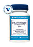 Comfort Iron - Gentle, Non Constipating - 25 MG (90 Vegetarian Capsules)