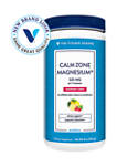 Calm Zone Magnesium Powder - 325 MG - Raspberry Lemon Relaxation Drink (50 Servings)