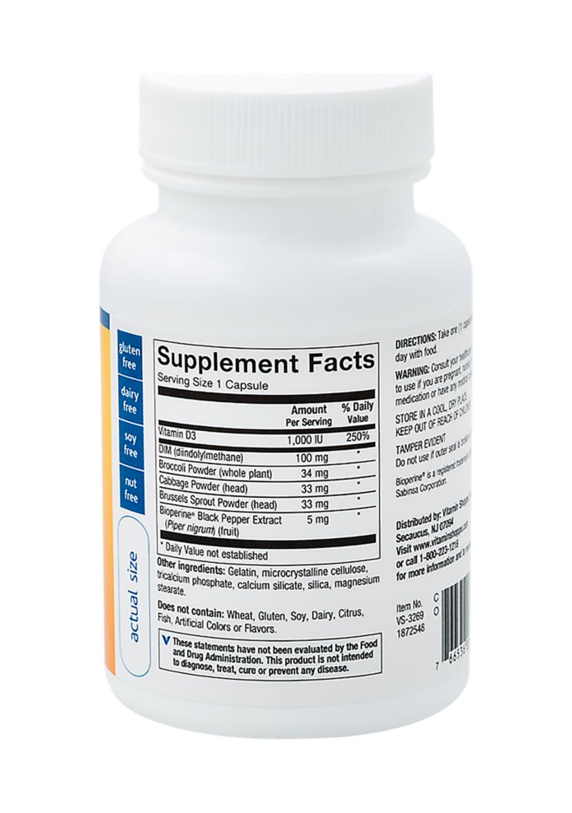 DIM for Estrogen Metabolism (60 Capsules)