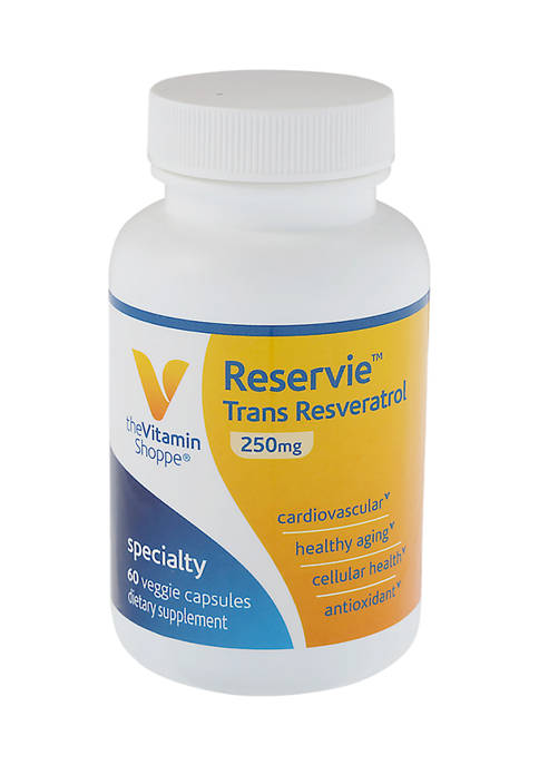 The Vitamin Shoppe® Reservie Trans-Resveratrol Antioxidant