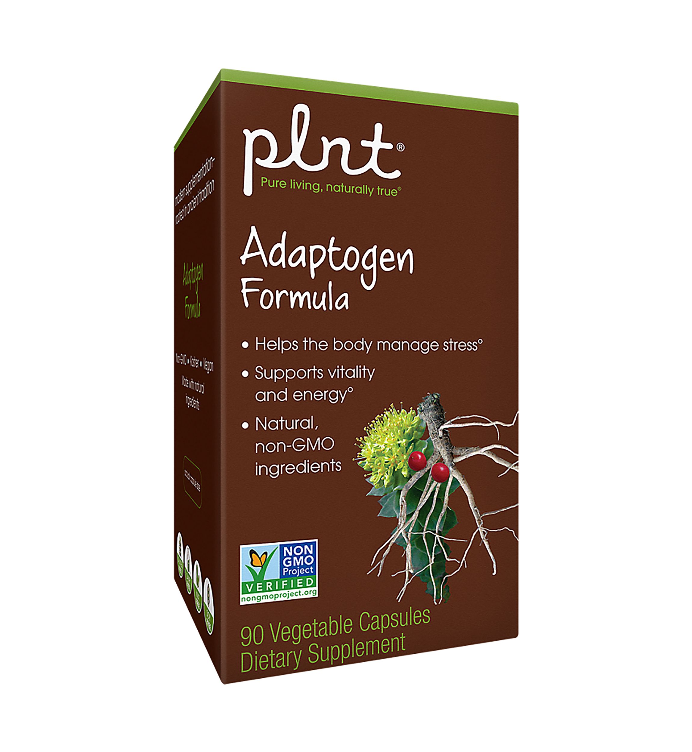  Adaptogen Formula - Made with Natural, Non-GMO Ingredients (90 Vegetarian Capsules) 