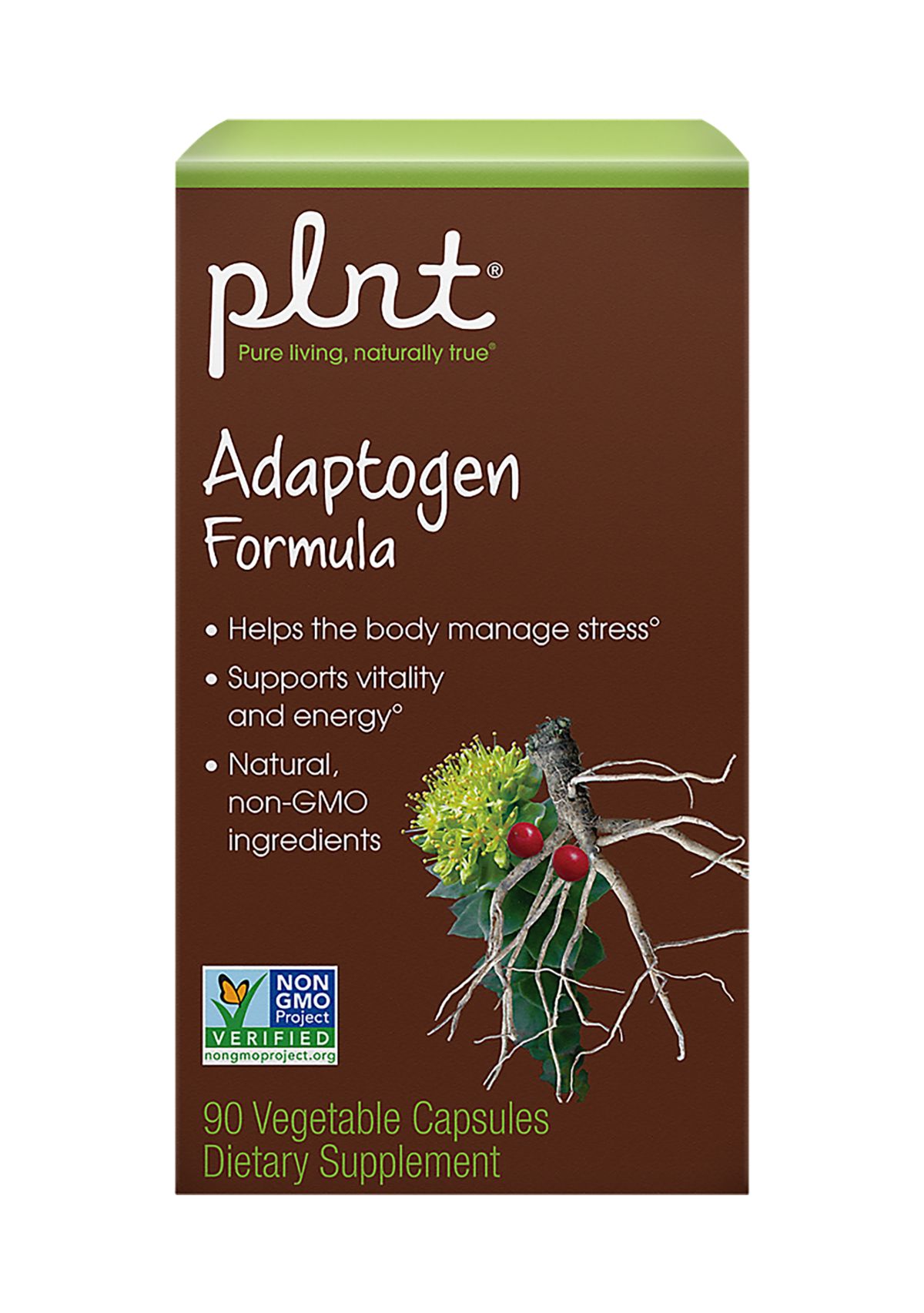  Adaptogen Formula - Made with Natural, Non-GMO Ingredients (90 Vegetarian Capsules) 