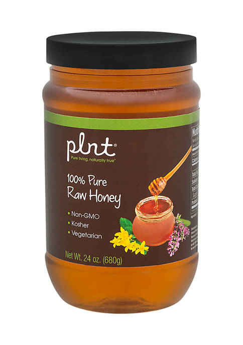 plnt® 100 Percent Pure Raw Honey