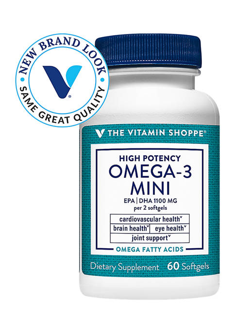 The Vitamin Shoppe® High Potency Omega 3 Fish