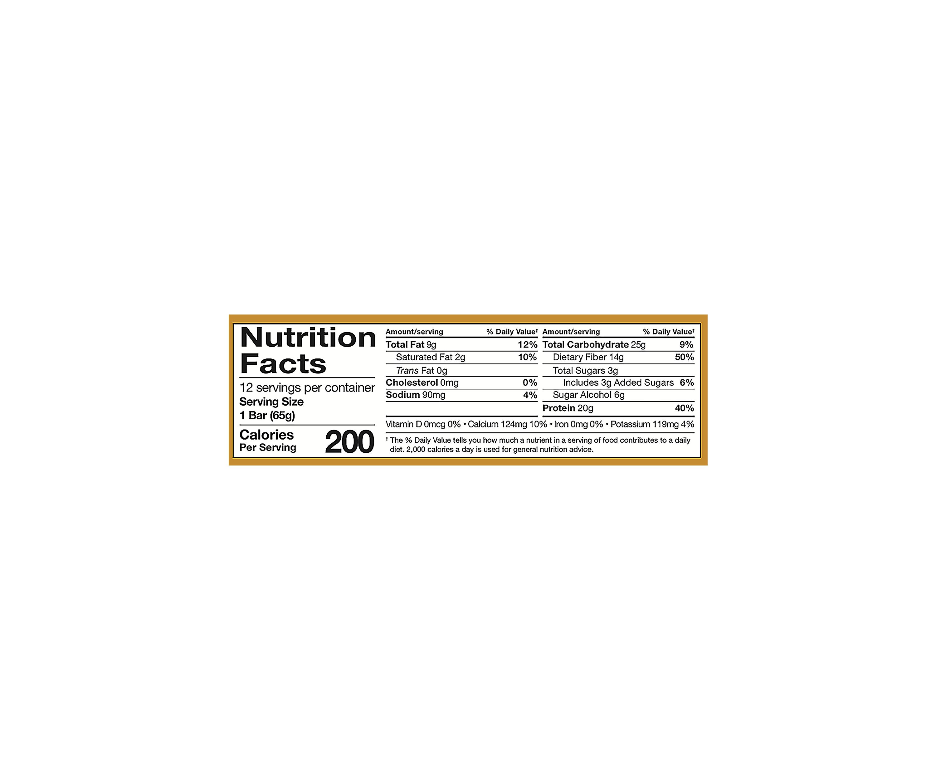 High Protein Bar - Peanut Butter (12 Bars)