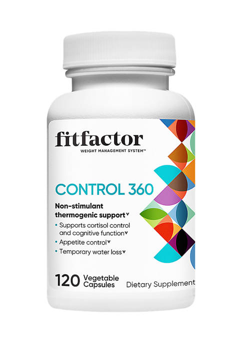 fitfactor® Control 360 Non-Stimulant Thermogenic Support (120