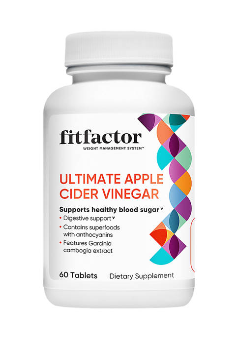 fitfactor® Ultimate Apple Cider Vinegar Supports Healthy Blood