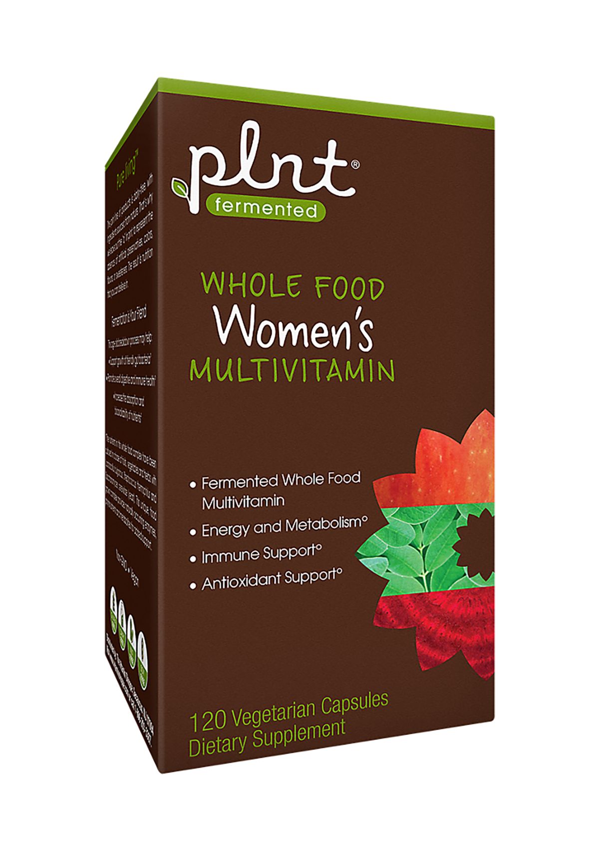Fermented Whole Food Womens Multivitamin (120 Vegetarian Capsules)
