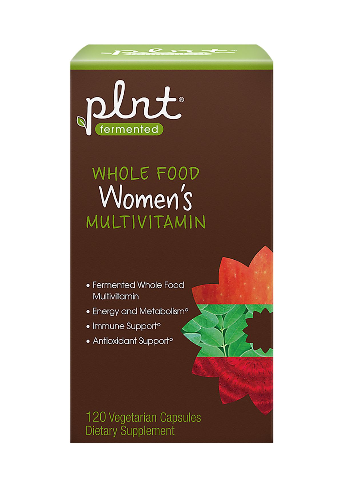 Fermented Whole Food Womens Multivitamin (120 Vegetarian Capsules)