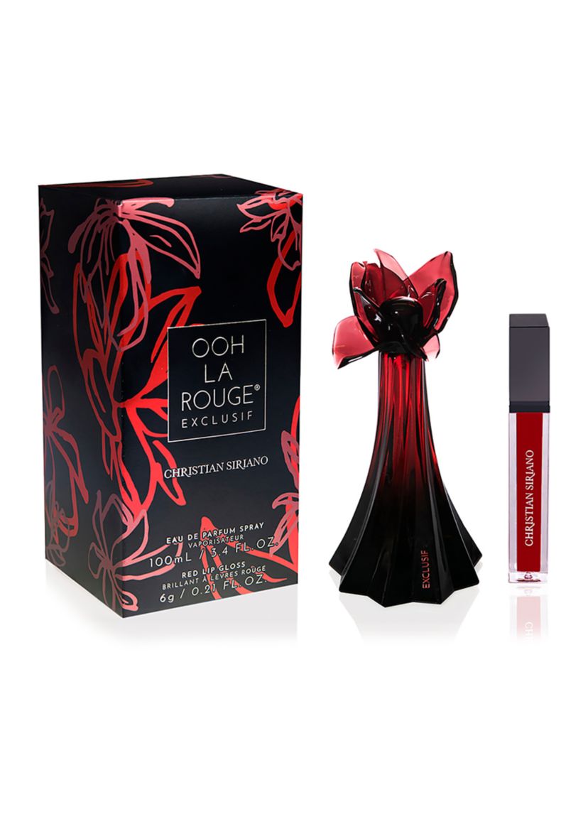Ooh La Rouge Exclusif Eau de Parfum Spray + Lip Gloss 