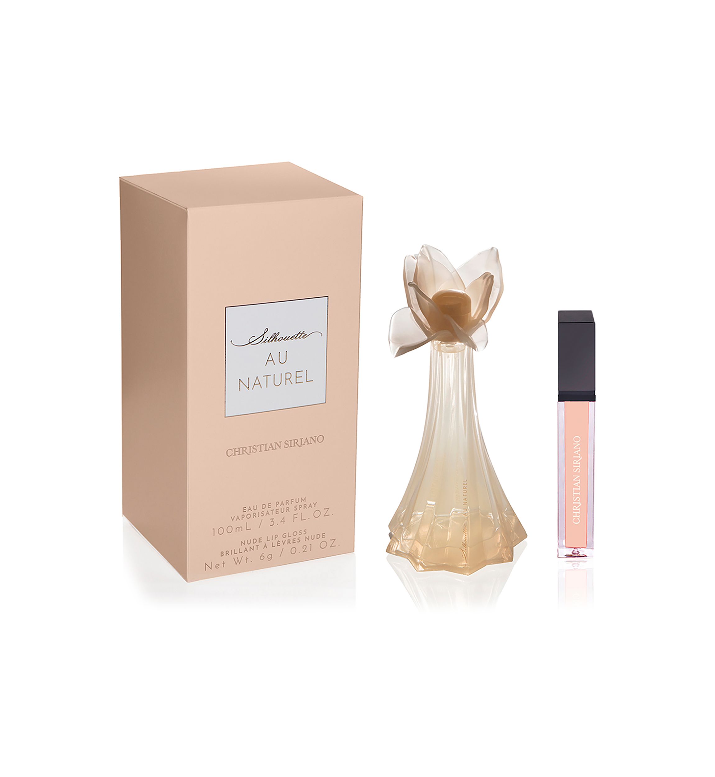 Silhouette Au Naturel Eau de Parfum Spray + Lip Gloss 