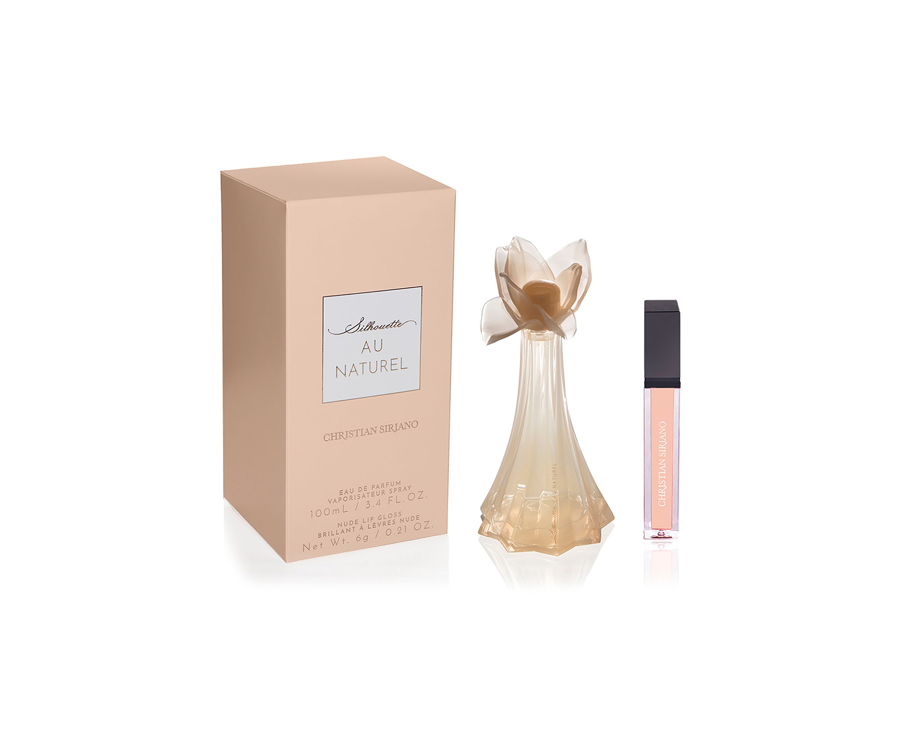 Silhouette Au Naturel Eau de Parfum Spray + Lip Gloss 