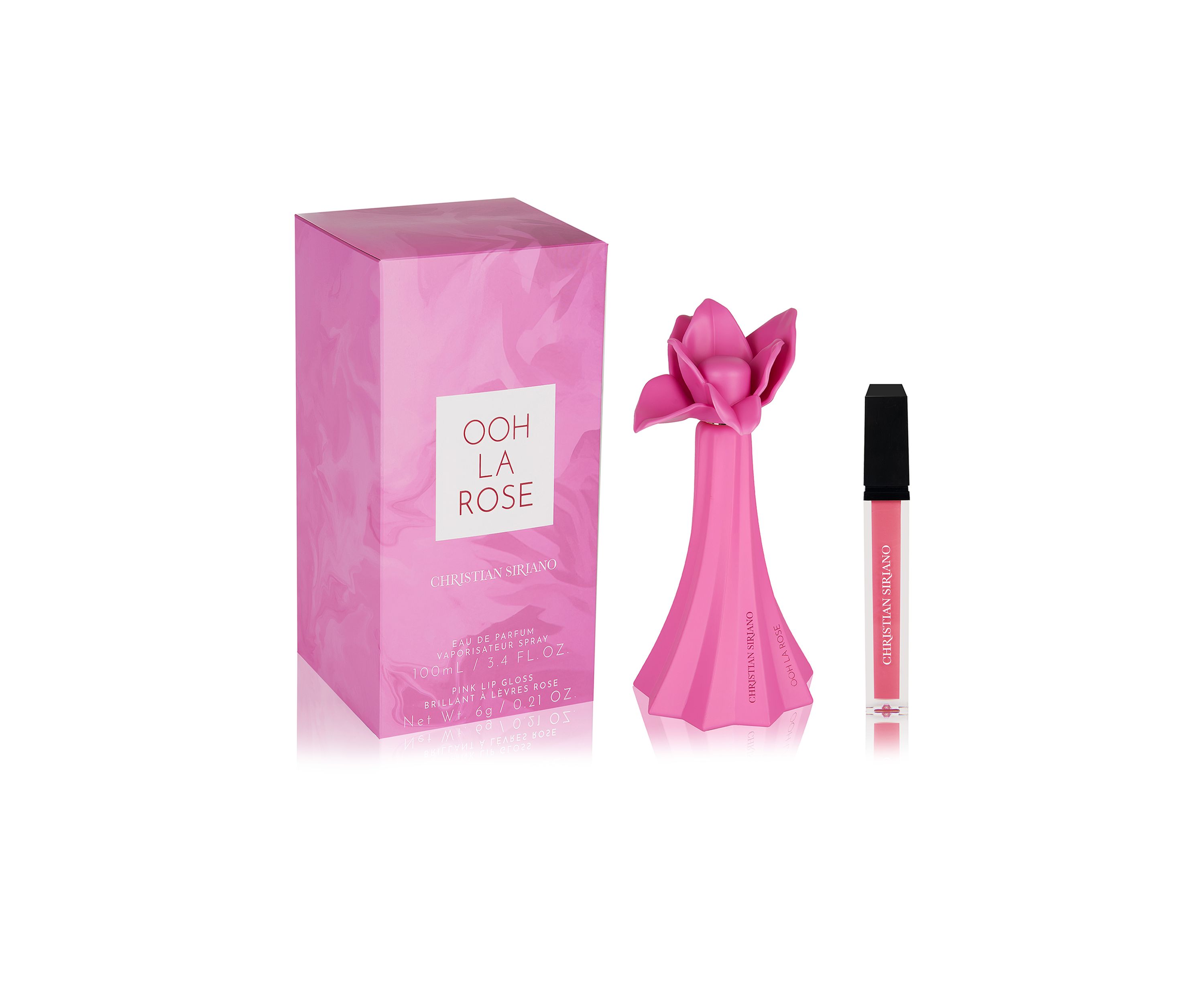 Ooh La Rose Eau de Parfum & Pink Lip Gloss