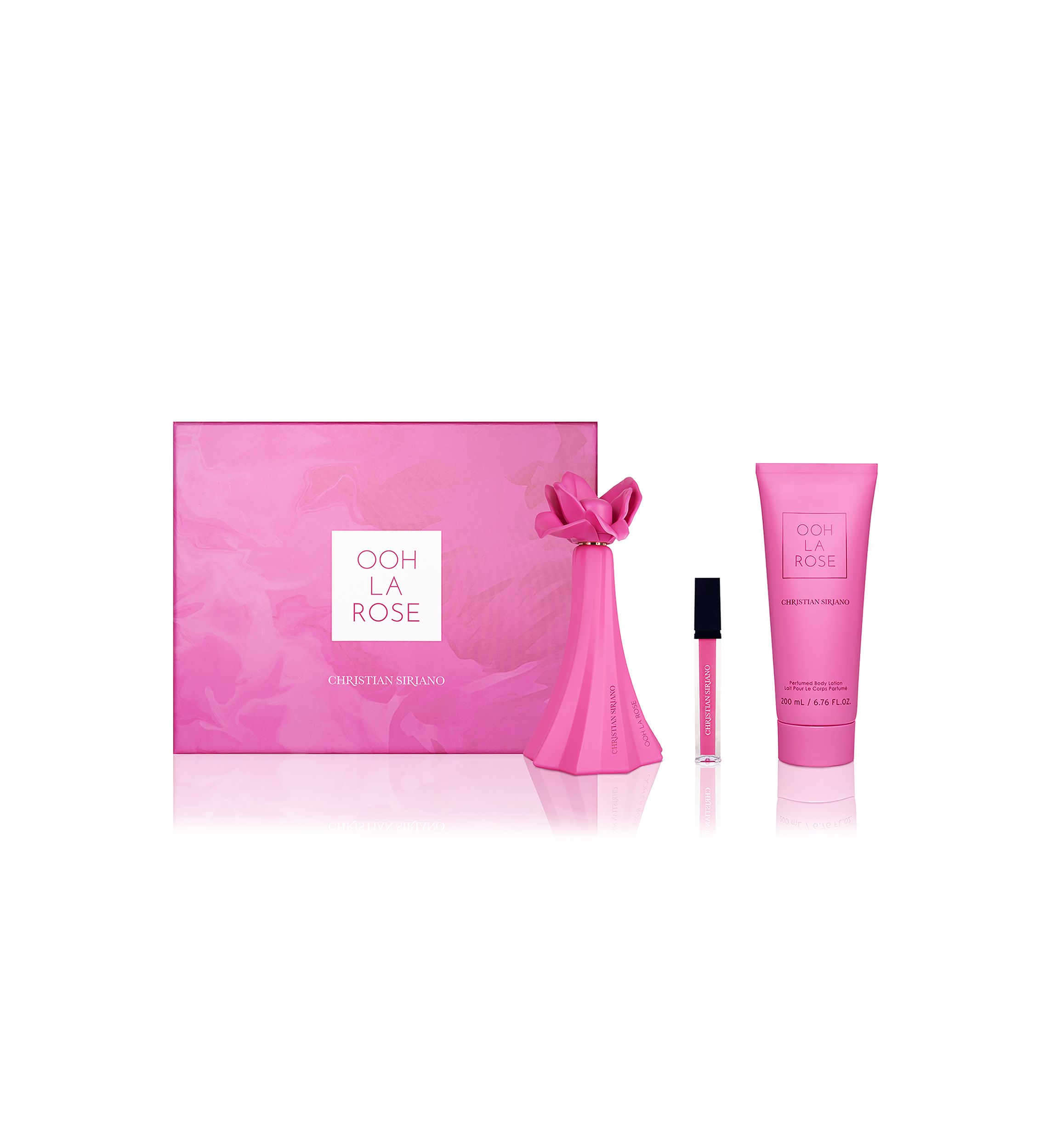 3-Piece Ooh La Rose Body Lotion Gift Set - $145 Value!