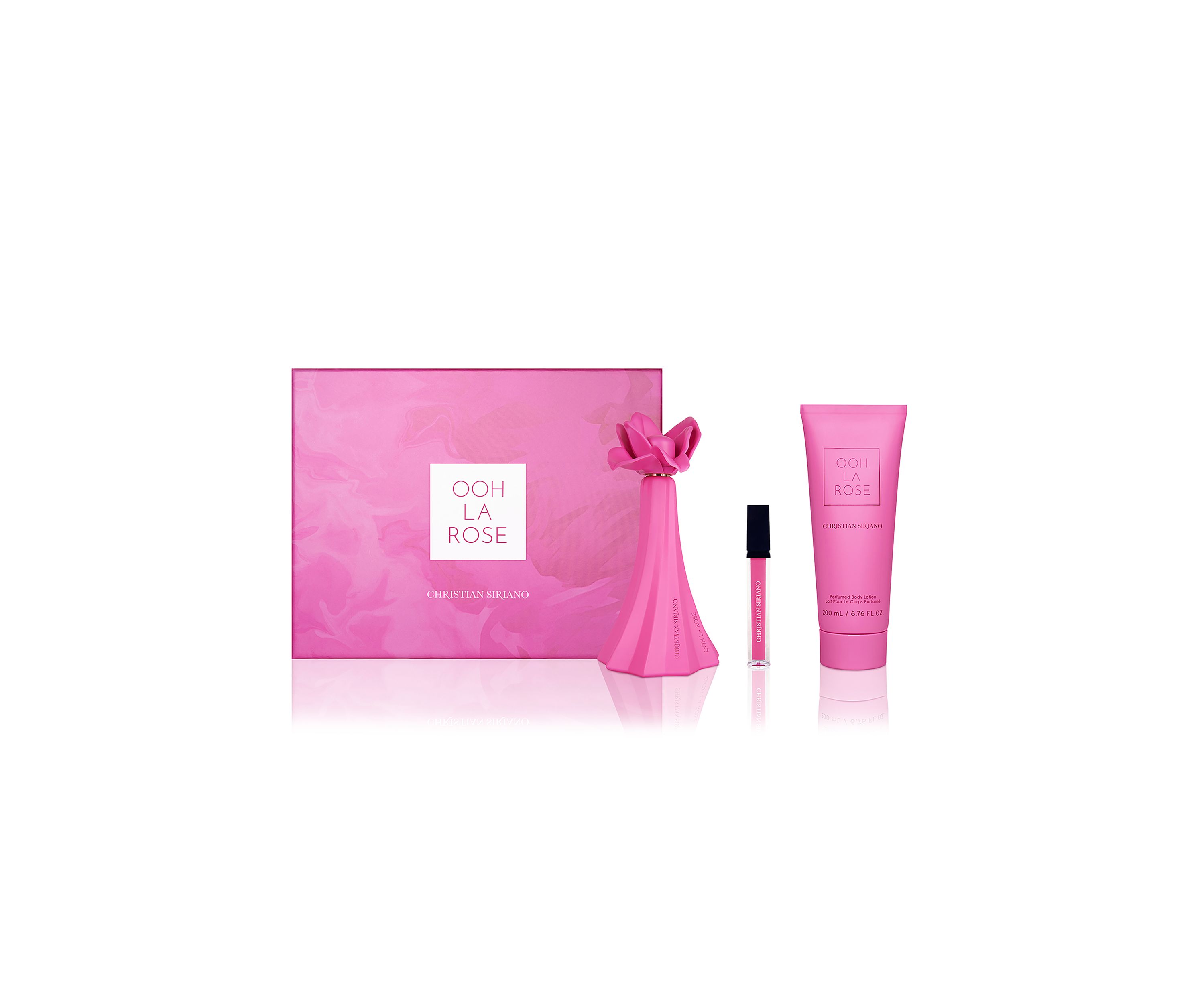 3-Piece Ooh La Rose Body Lotion Gift Set - $145 Value!