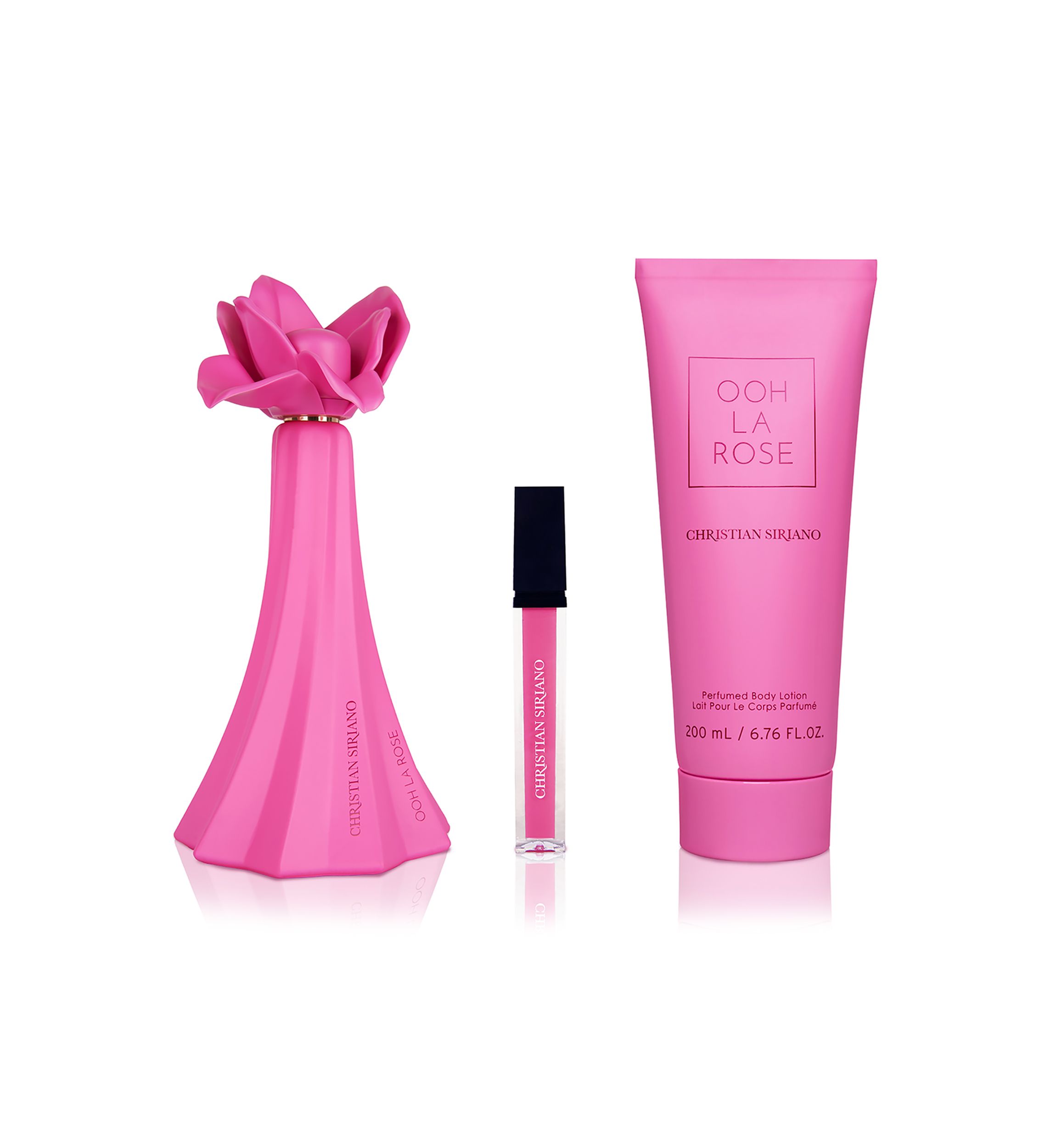 3-Piece Ooh La Rose Body Lotion Gift Set - $145 Value!