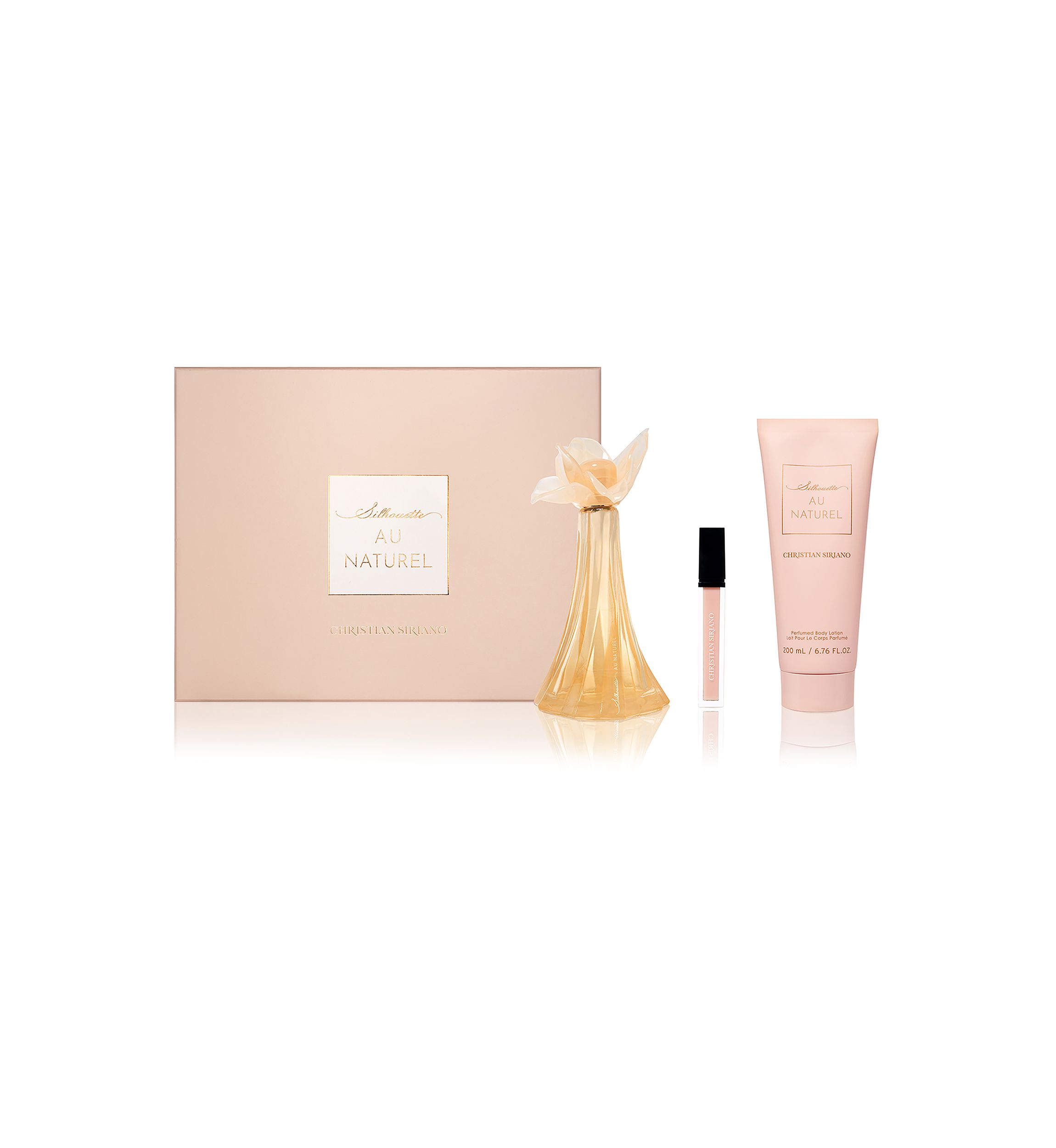 Silhouette Au Naturel 3-Piece Body Lotion Gift Set - $145 Value!