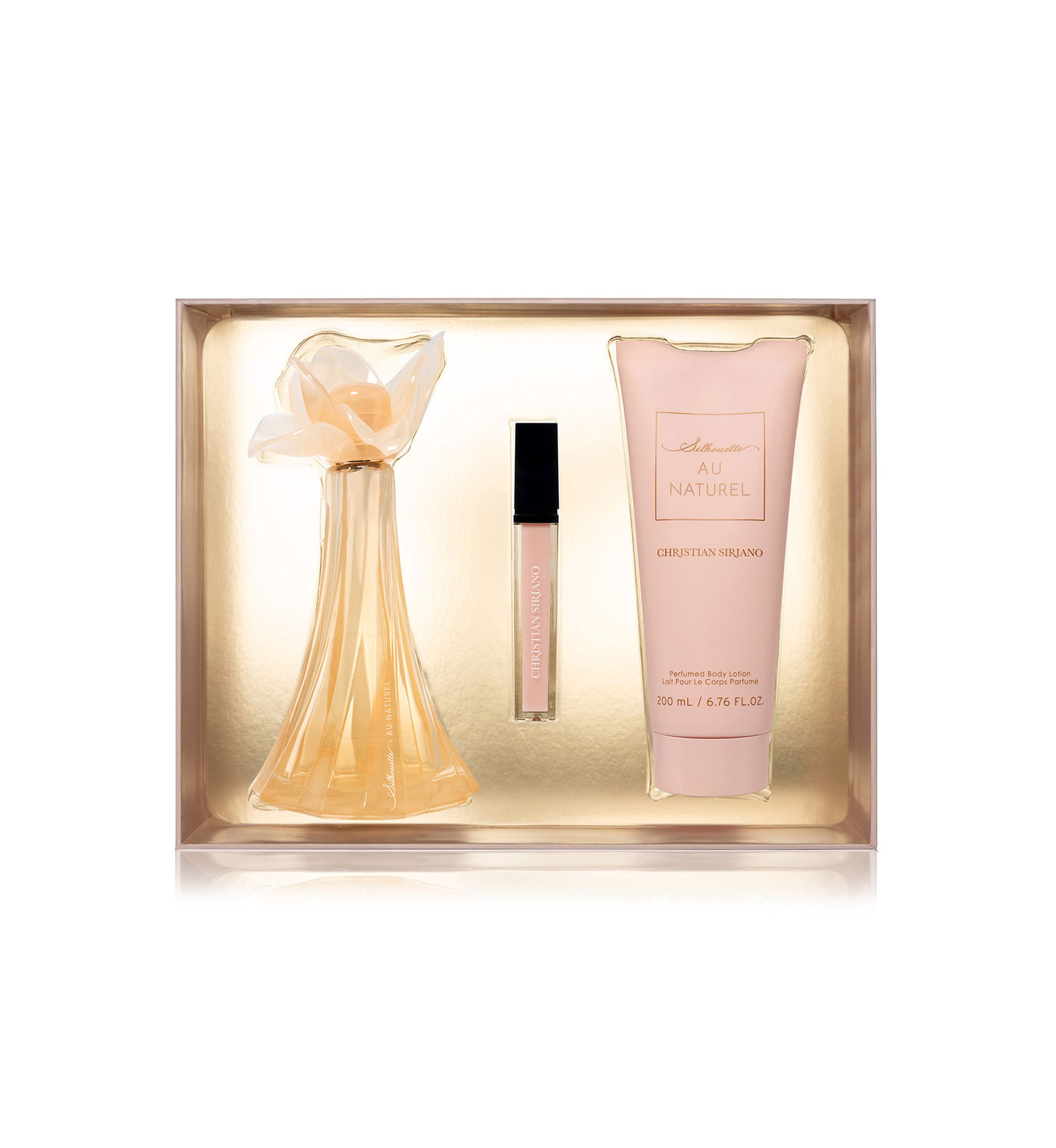 Silhouette Au Naturel 3-Piece Body Lotion Gift Set - $145 Value!