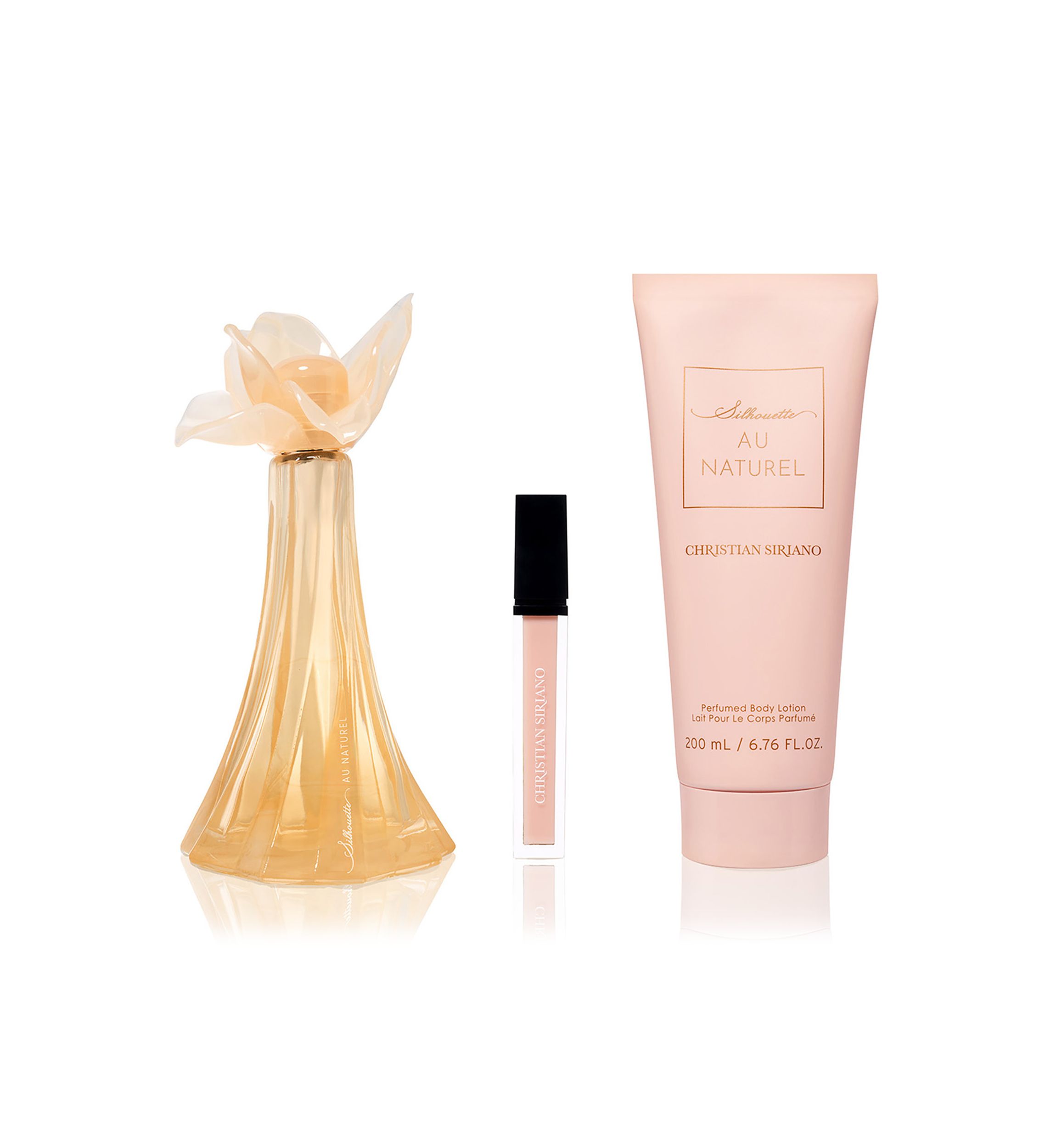 Silhouette Au Naturel 3-Piece Body Lotion Gift Set - $145 Value!