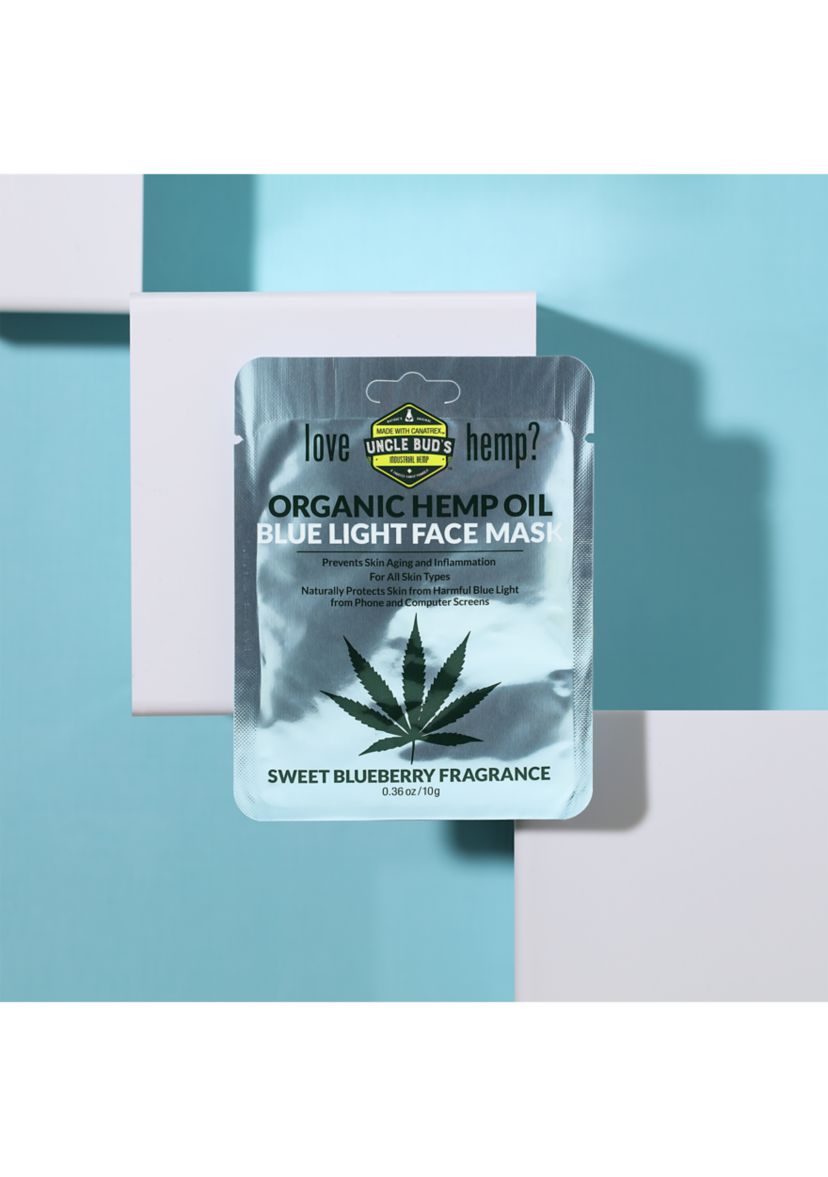 Hemp Blue Light Face Mask