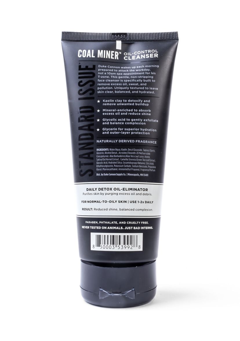 Standard Issue Coal Miner Oil-Control Cleanser