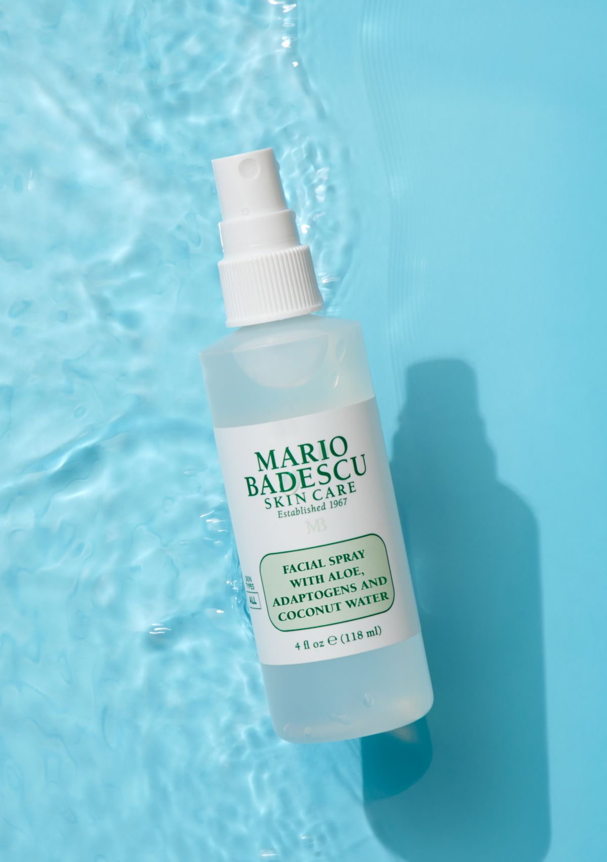 Facial Spray with Aloe, Adaptogens and Coconut Water