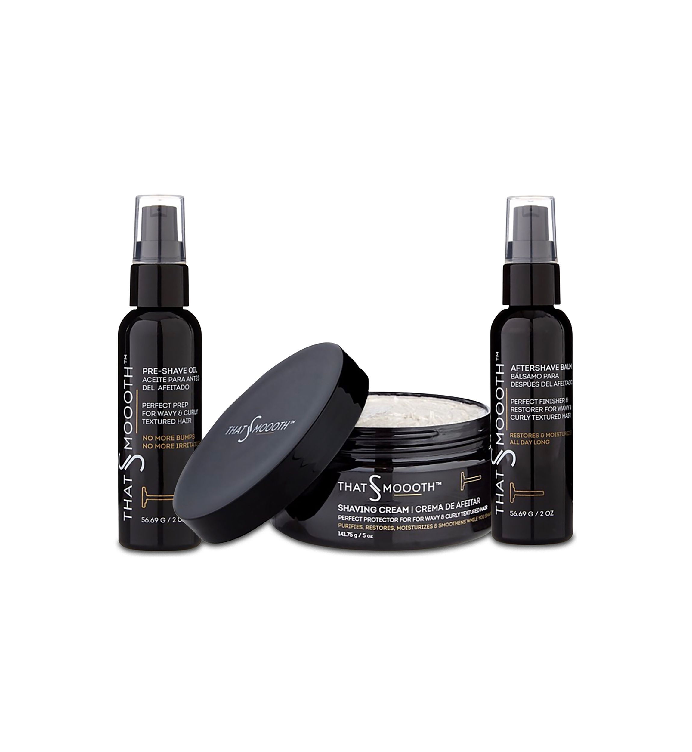 Premium Natural Shaving Products Set 