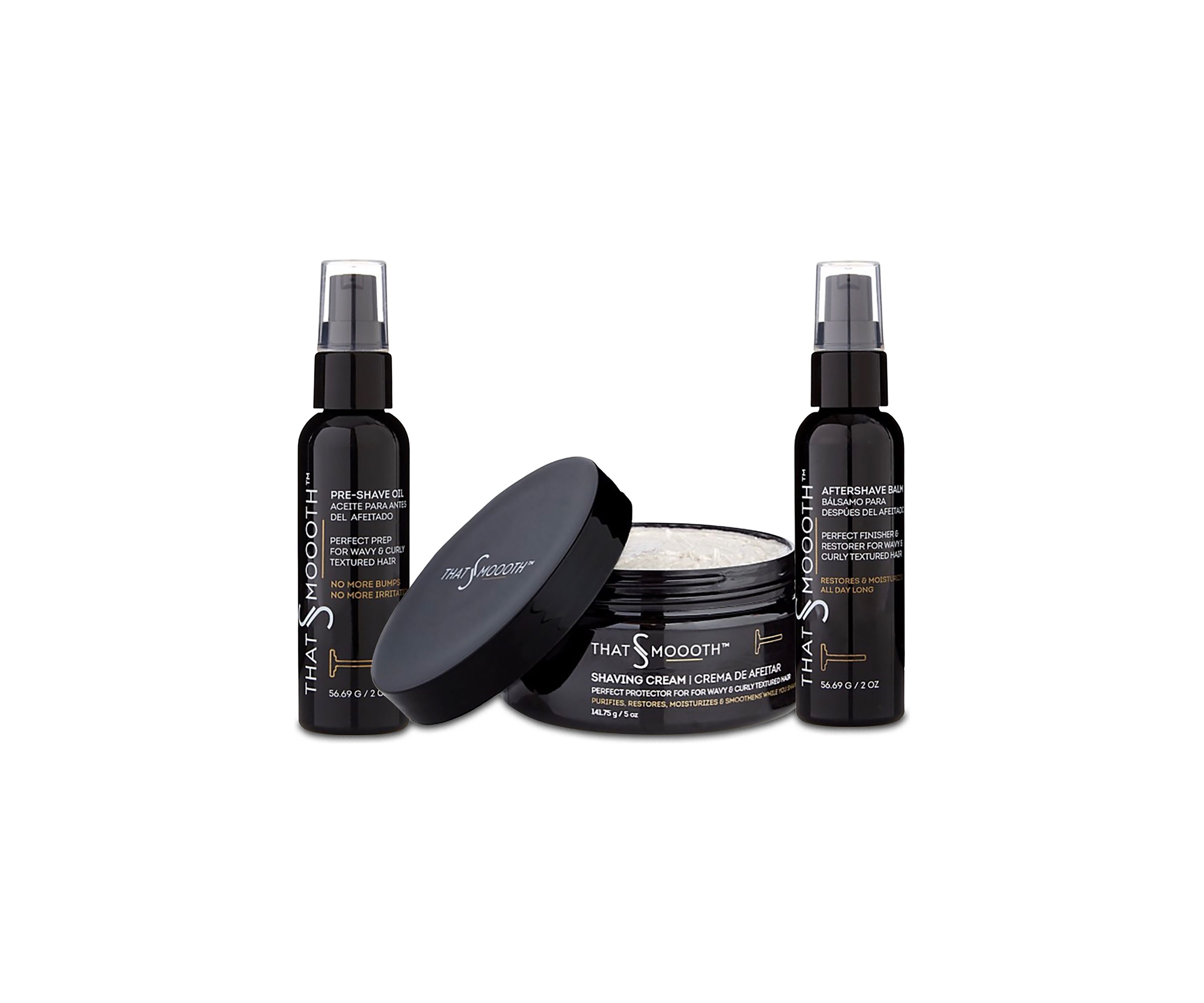 Premium Natural Shaving Products Set 