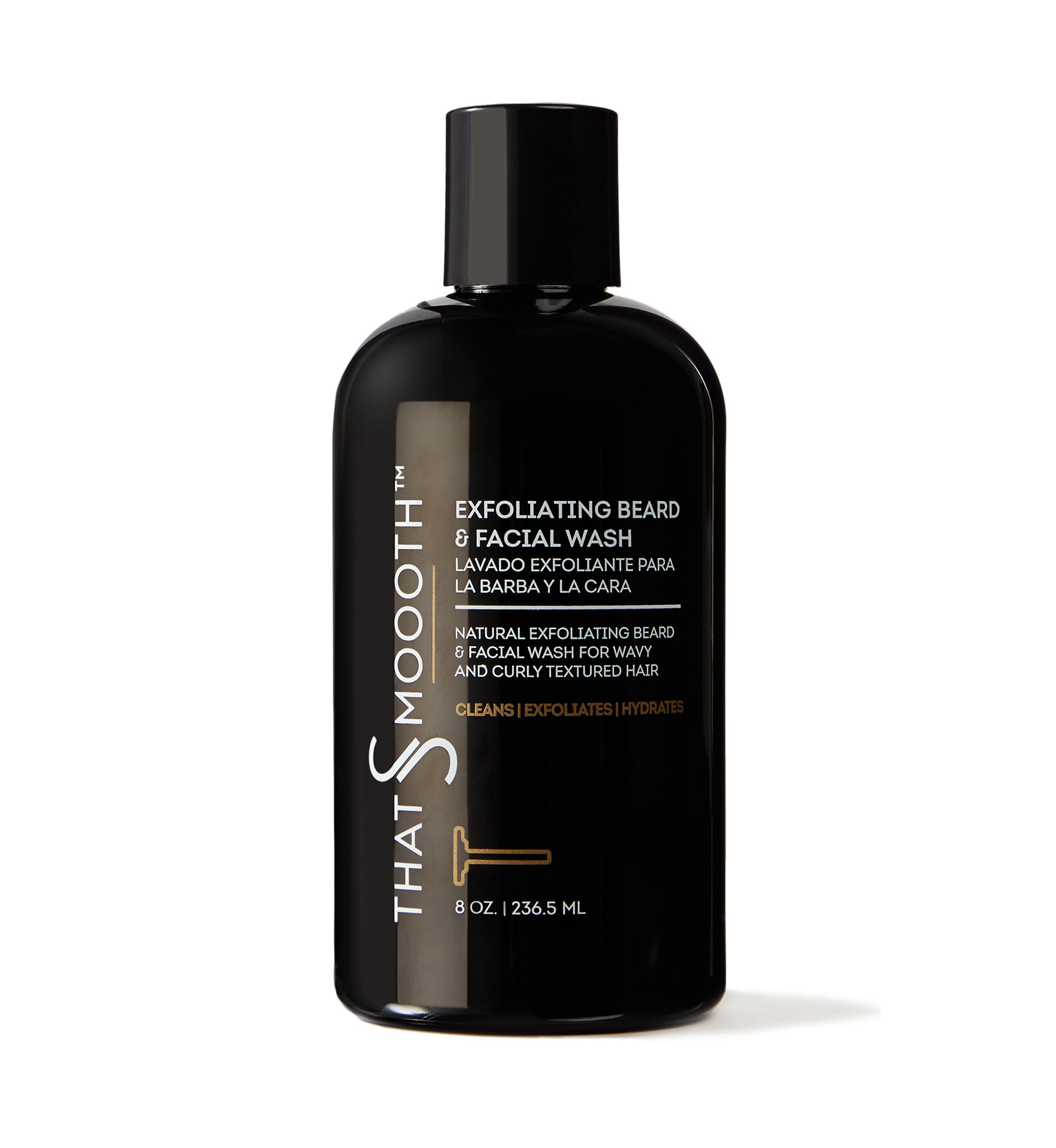 Premium Natural 3 In 1 Exfoliating Beard & Facial Wash 