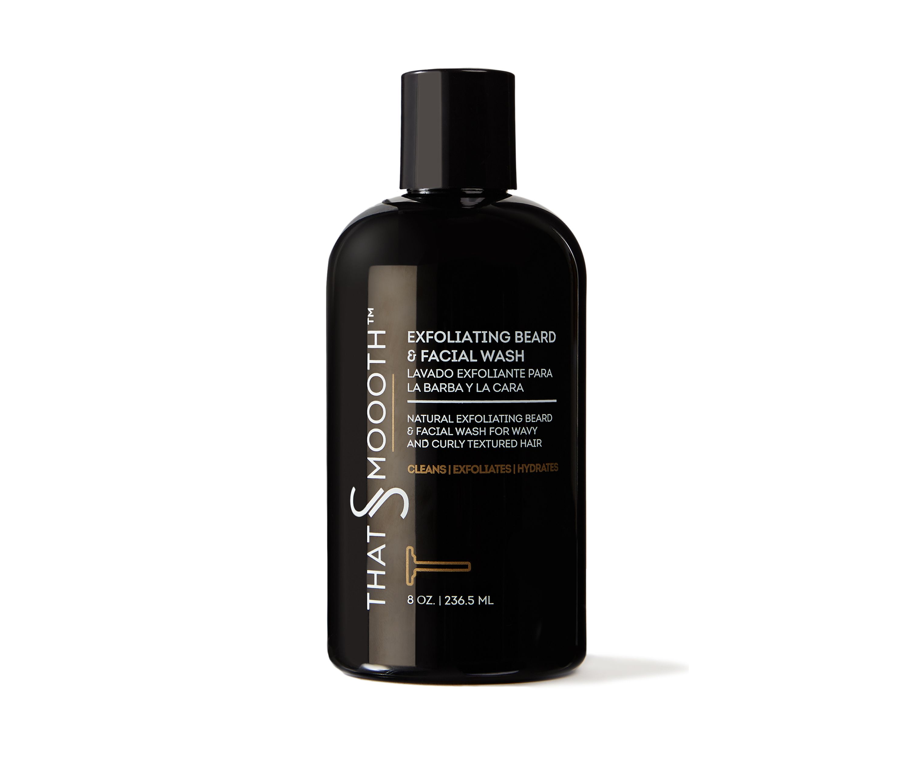 Premium Natural 3 In 1 Exfoliating Beard & Facial Wash 