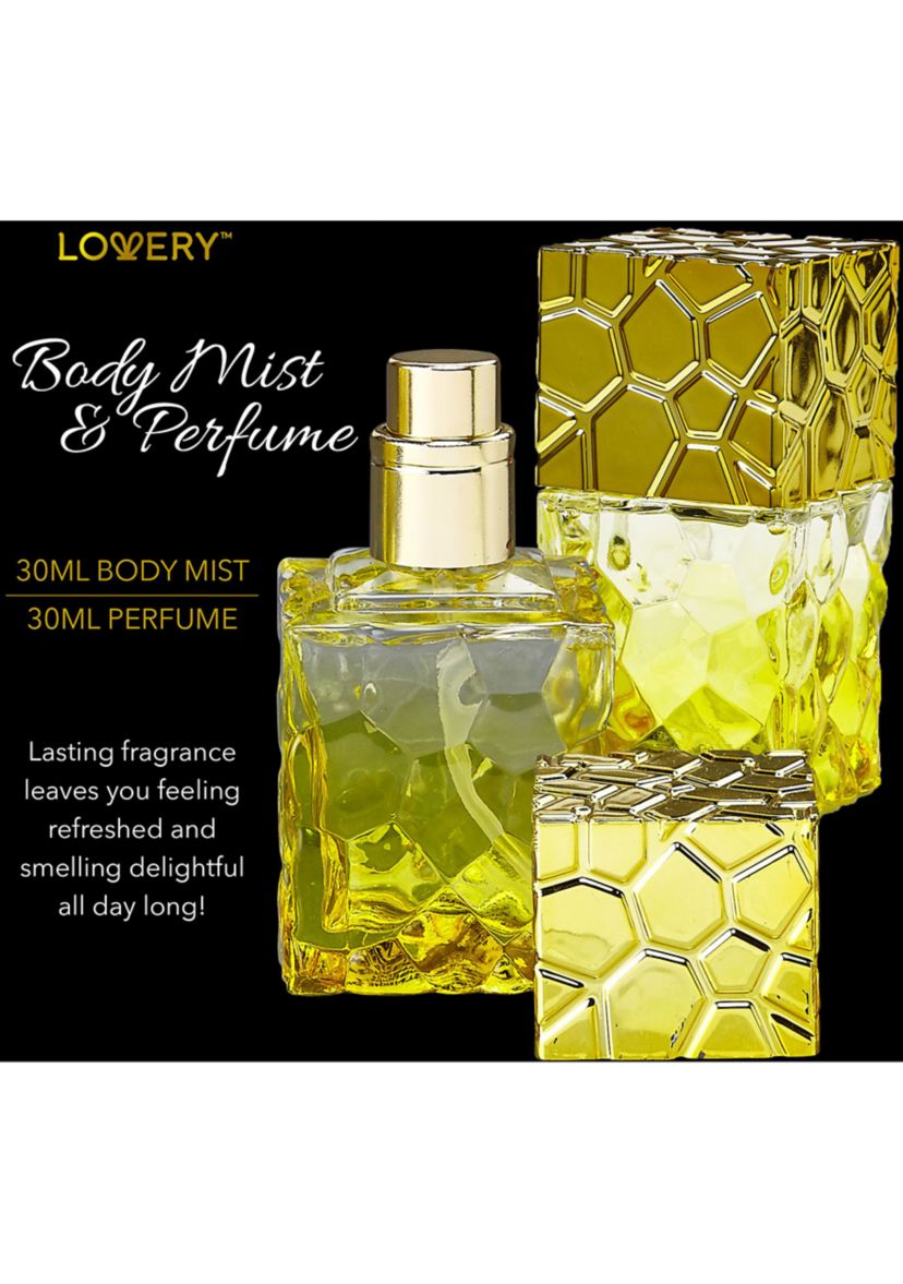 Lovery Bath And Body Gift Basket - White Rose & Jasmine - Home Spa 13pc set