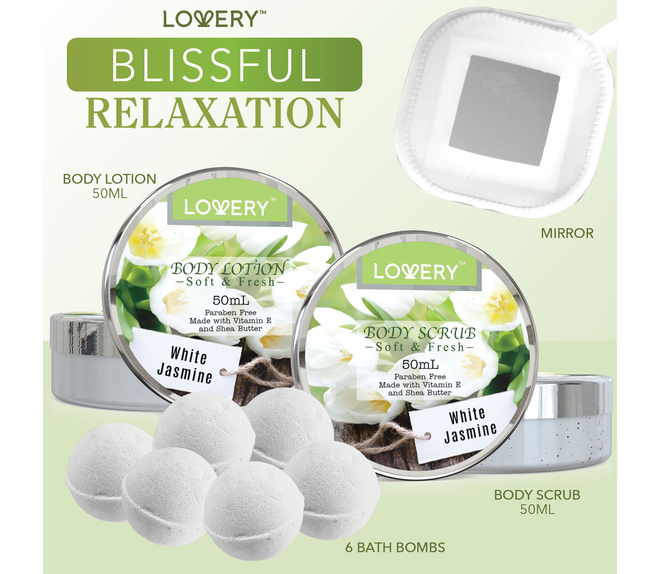 Lovery Bath And Body Gift 14pc Set