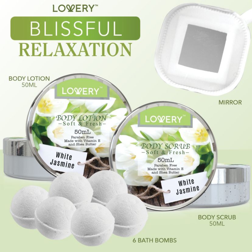 Lovery Bath And Body Gift 14pc Set